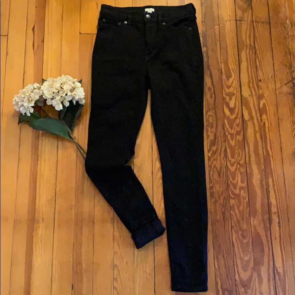J Crew Black Jeans